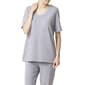 Womens HUE&#40;R&#41; Elbow Sleeve Scoop Neck  PajamaTee - image 1