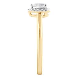 Nova Star® 10kt. Yellow Gold 1/4ctw. Lab Grown Diamond Pear Ring