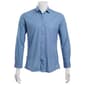 Mens Tom Baine Slim Diamond Button Down Dress Shirt - image 1