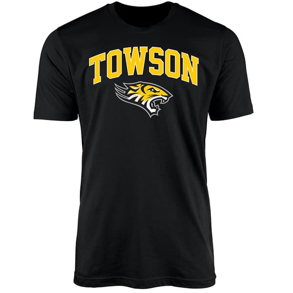 Mens Towson University Mascot Short Sleeve Tee - image 