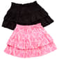 Girls (7-12) One Step Up 2pk. Ruffle Hearts & Solid Skorts - image 2
