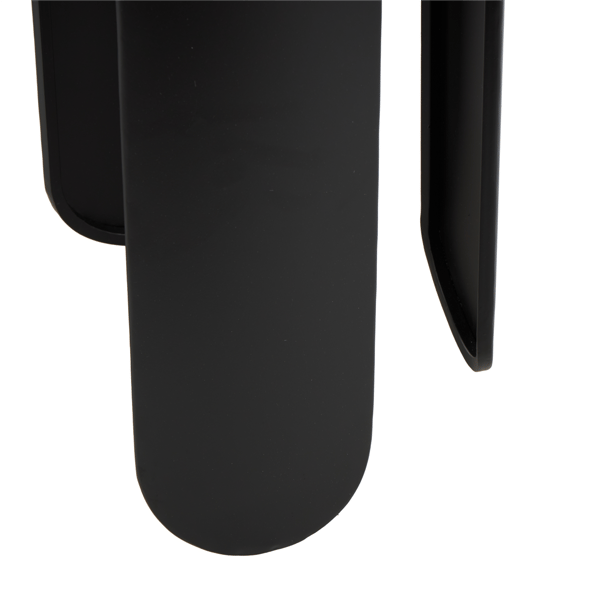 9th & Pike® Modern Black Metal Accent Table