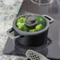 BergHOFF Leo Stone+ Non-stick Ceramic 3qt. Stockpot w/ Glass Lid - image 2