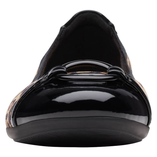 Womens Clarks&#174; Gracelin Wind Leopard Comfort Ballet Flats
