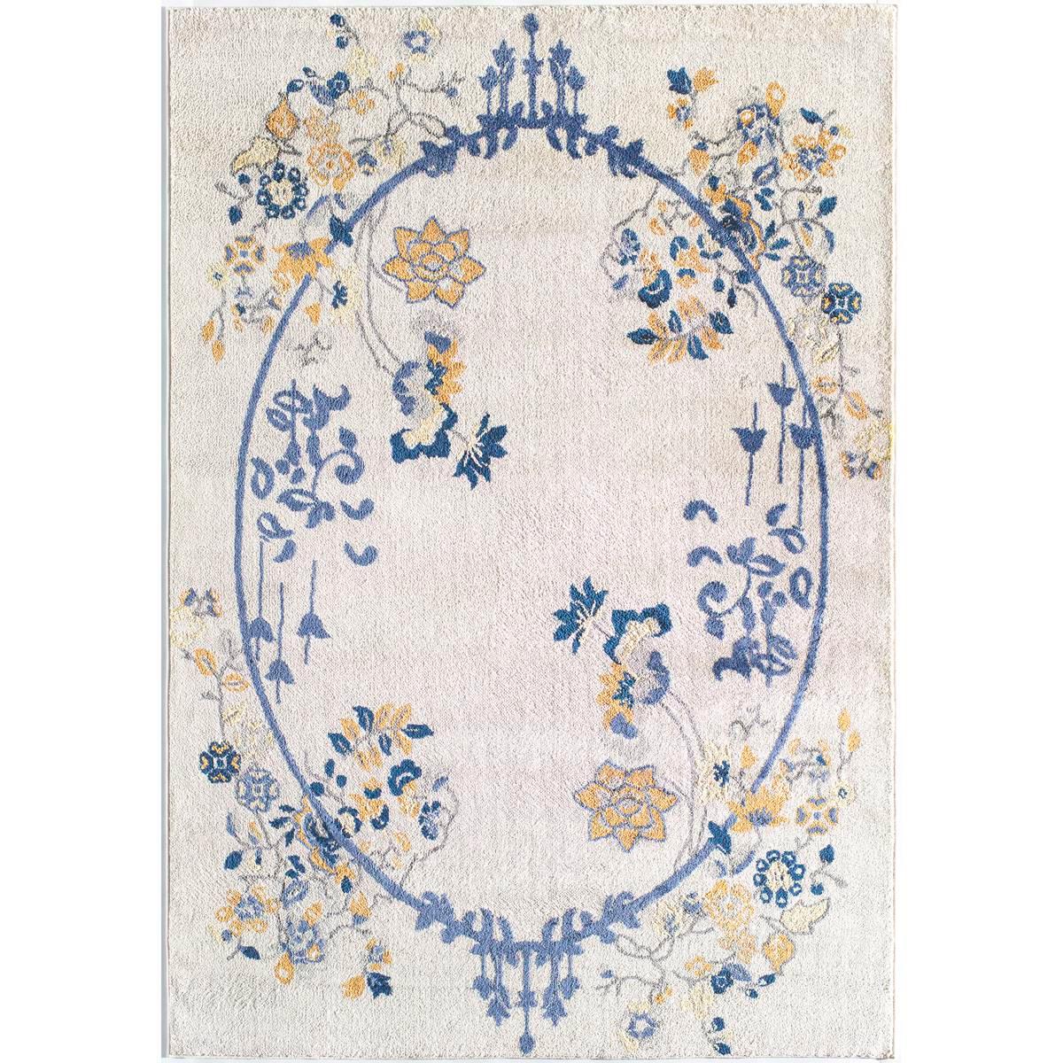 Rugs America™ Valentina Gold Magnolia Area Rug