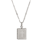 Symbols of Faith Small Silver-Tone Bible Locket Necklace - image 1