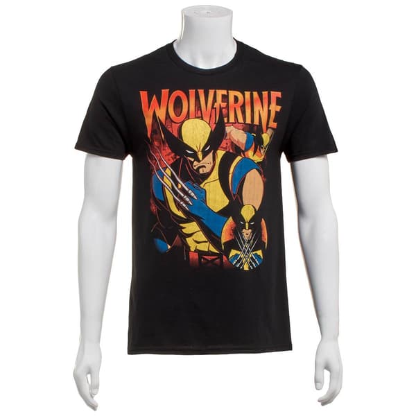Young Mens Marvel Wolverine Graphic Tee - image 