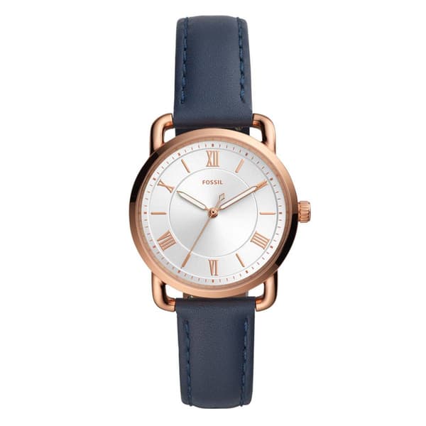 Womens Fossil Rose Gold Copeland Sunray Dial Watch - ES4824 - image 