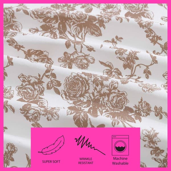 Betsey Johnson Garden Toile Sheet Set