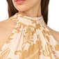 Womens MSK Sleeveless Floral Challis Halter Neck Midi Dress - image 5