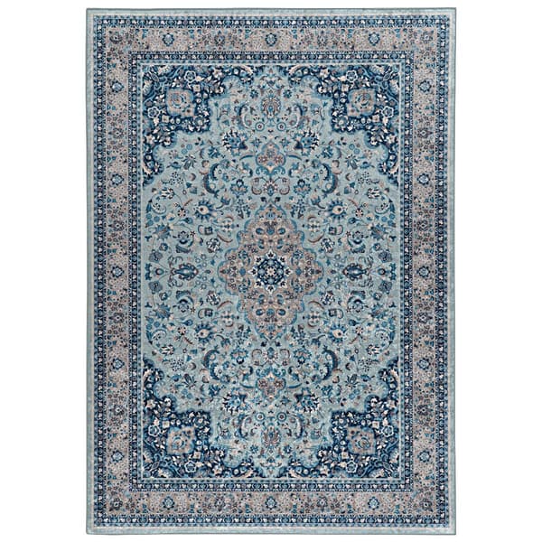 Linon Emerald Manchester Area Rug - 6x9 - image 