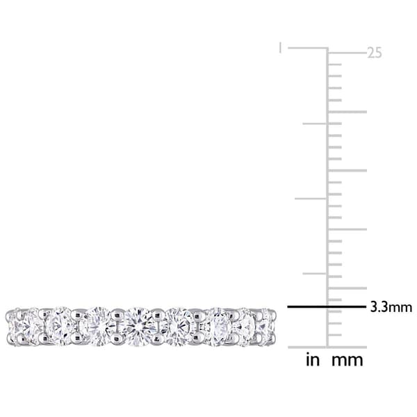 Gemstone Classics™ 2 1/2kt. Dew Moissanite Eternity Band