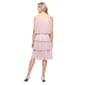 Petite SLNY Sleeveless Shimmer Tier Dress - image 2