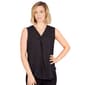 Womens Emaline Essentials  V-Neck Georgette Blouse - image 1