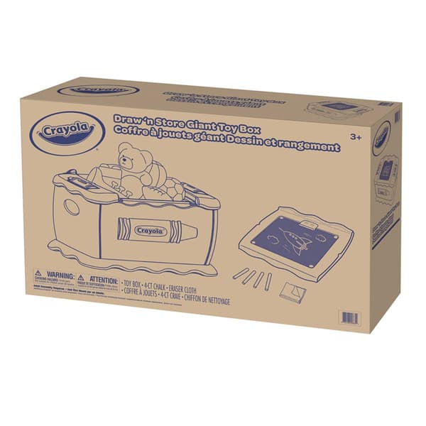 Crayola&#174; Draw ''N Store Giant Toy Box