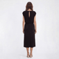 Womens MSK Dolman Sleeve Solid Hardware Trim Maxi Dress - image 2