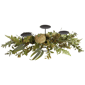 Northlight Sunflower & Pumpkins Fall Harvest Triple Candle Holder - image 4