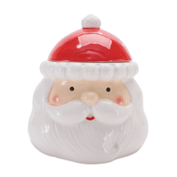 Melrose Snowman & Santa Ceramic Canister Set