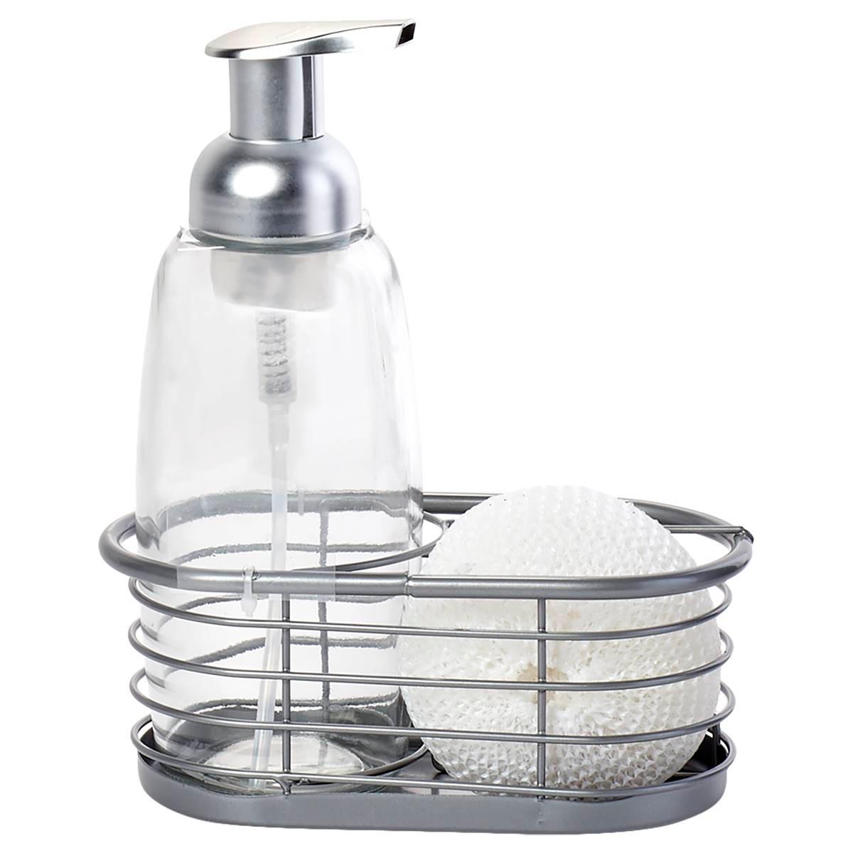 Bombay Glass Soap with Sponge Holder & Sponge,New Products : American Fashion Style Bags On Sale