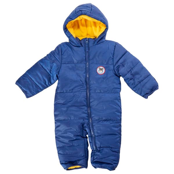 Baby Boy &#40;3-9M&#41; iXtreme&#40;R&#41; Solid Teddy Patch Snowsuit - image 