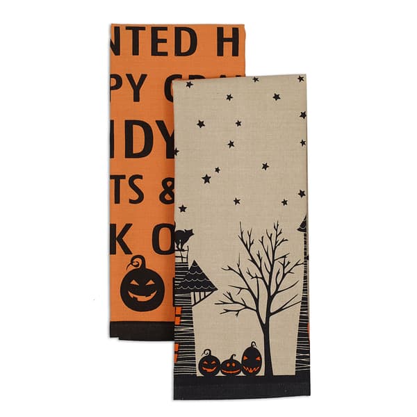 DII(R) Haunted Hollow Kitchen Towel Set Of 2 - image 