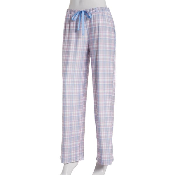 Womens Jessica Simpson Vintage Plaid Pajama Pants w/Tie - image 