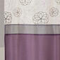 Lush Décor® Covina Purple Shower Curtain - image 3