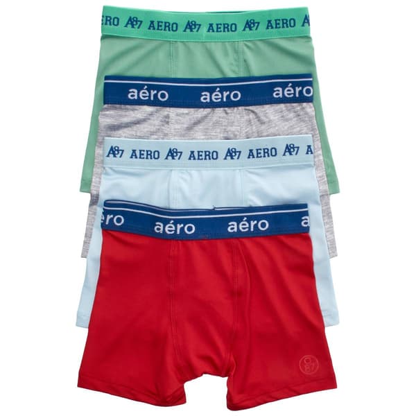 Toddler Boy Aeropostale 4pk. Aero Boxer Briefs - Red/Multi - image 