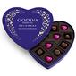 Godiva 14pc. Gold Mark Dark Chocolates Heart Tin - image 1