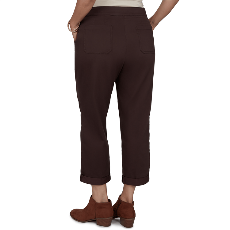 Plus Size Ruby Rd. Romance On The Ranch Washed Twill Pants