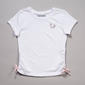 Girls (7-16) True Religion Short Sleeve Side Cinched Logo Tee - image 2
