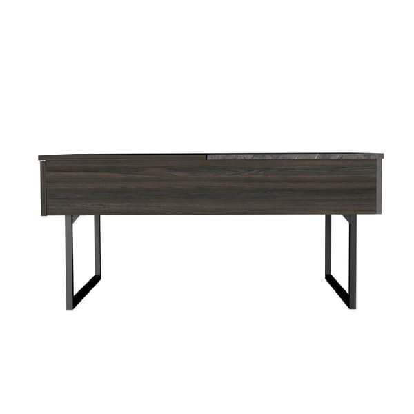 FM FURNITURE Georgetown Lift Onyx Top Coffee Table