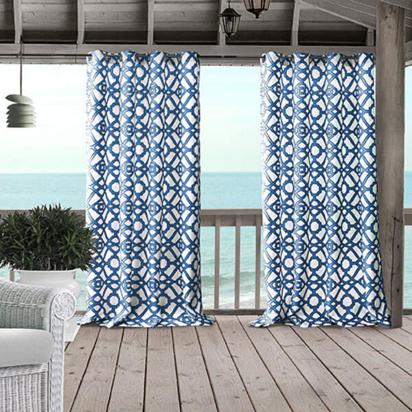 Elrene Marin Indoor/Outdoor Grommet Curtain Panel - image 