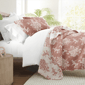 Soft Essentials Distressed Bouquet Reversible Quilt Set - image 1