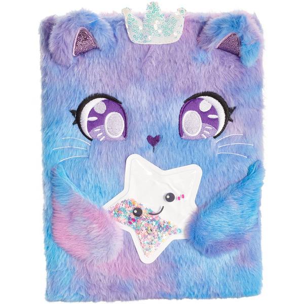 Girls Votum Cat Princess Fuzzy Sketchbook - image 