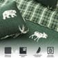 FreshFolds 3pc. Reversible Premium Forest-Themed Quilt Set - image 6