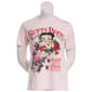 Juniors C-Life Mineral Wash Betty Boop Sweet Strong Tee - image 1