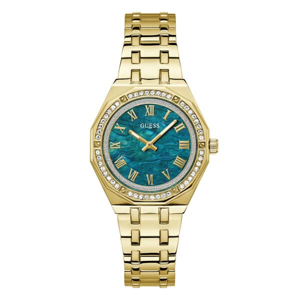 Womens Guess Gold-Tone Analog Watch - GW0770L2