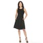 Womens White Mark Knee Length Tweed  Fit & Flare Dress - image 1