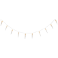 Northlight 4.5ft. Warm White Icicle String Christmas Light Set - image 4