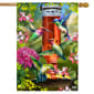 Briarwood Lane Hummingbird Feeder Garden Flag - image 1