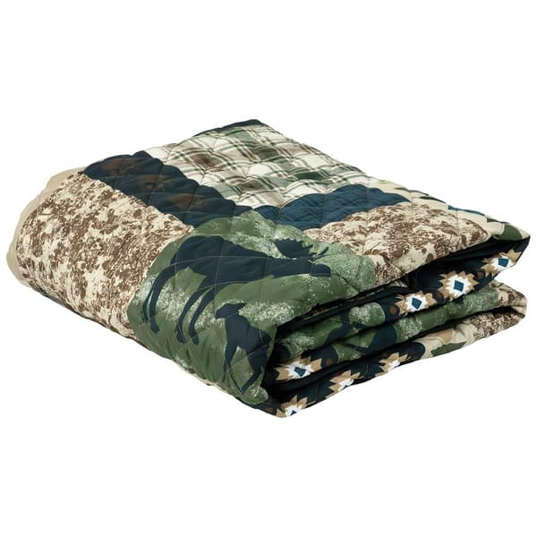 Donna Sharp Your Lifestyle Rustica Quilted Throw