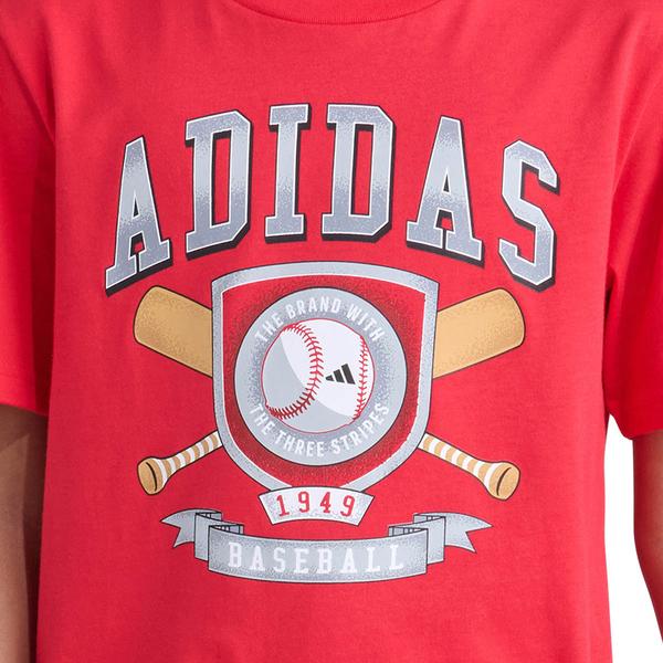 Boys (8-20) adidas® Baseball Emblem Short Sleeve