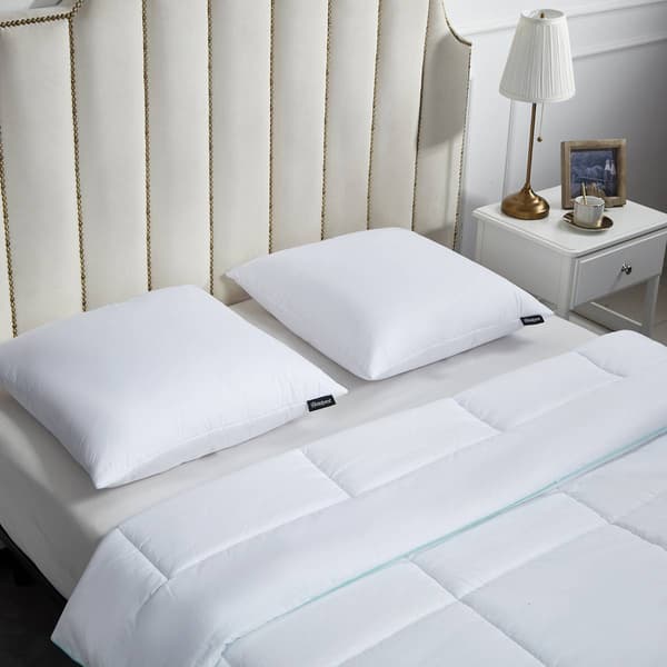 Beautyrest&#174; Firm 233TC 2pk. Feather and Down Euro Pillow