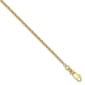 Gold Classics&#40;tm&#41; 10kt. 2mm 10in. Solid Cable Chain Anklet - image 1