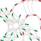Northlight Seasonal 18in. Pre-Lit Candy Cane w/ Holly Silhouette - image 5