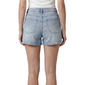 Plus Size Royalty Vintage Tie Front Fashion Denim Short - image 1