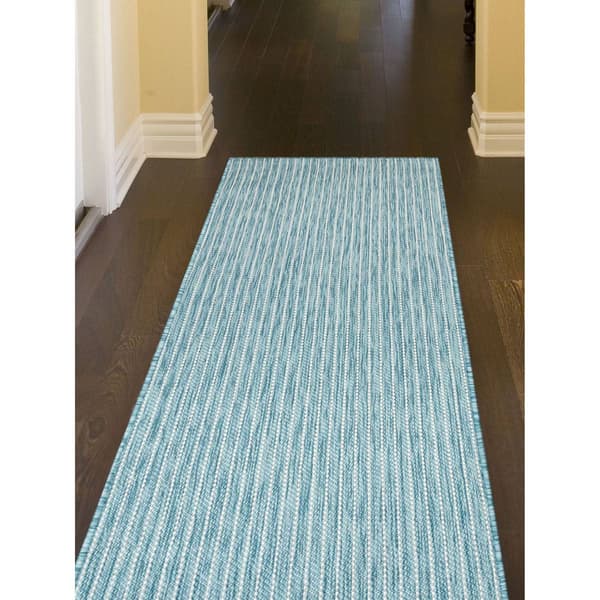 Liora Manne Carmel Texture Stripe Indoor/Outdoor Runner