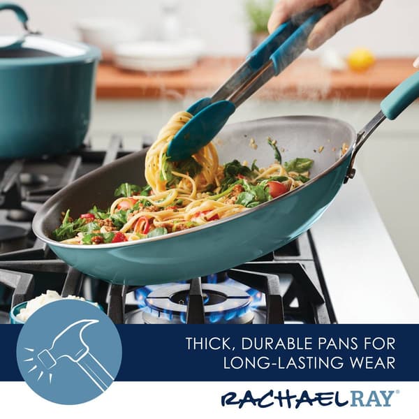 Rachael Ray Cook + Create 12.5in. Aluminum Nonstick Frying Pan