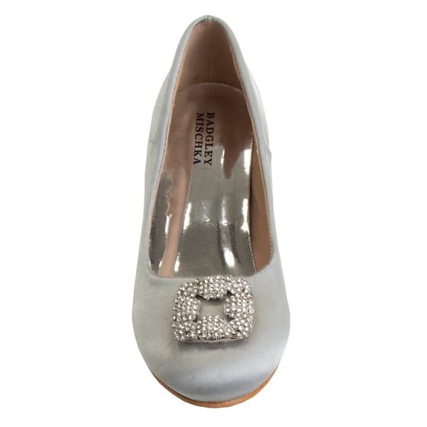 Big Girls Badgley Mischka Buckle Ornament Pumps